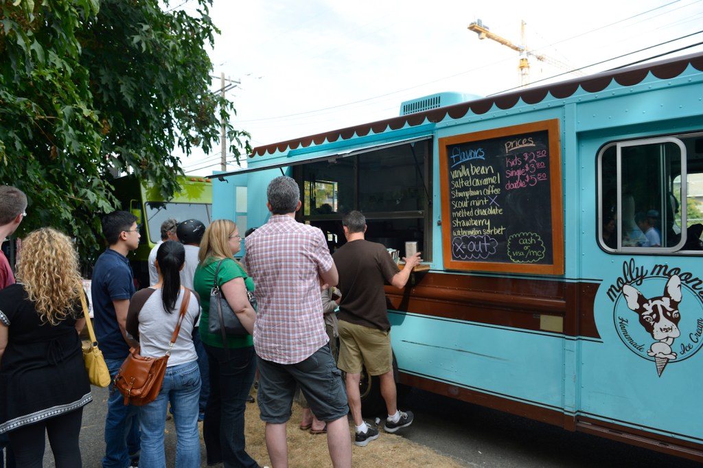 Molly MoonaE™s at the Mobile Food Truck Rodeo