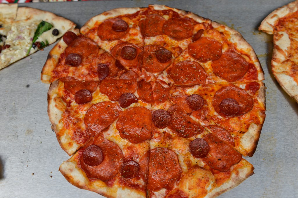 Pizza from Tuscan Wood Fired Pizza