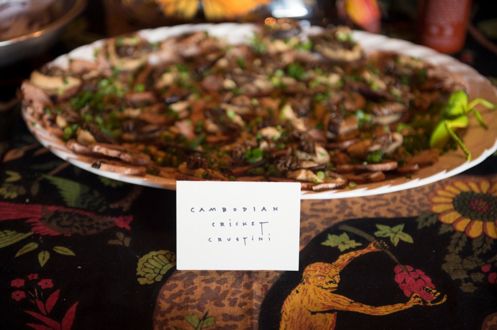 Cambodian Cricket Crustini