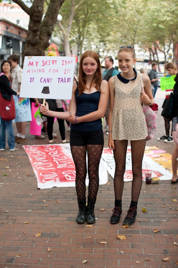 As an effort to end victim blaming in sexual assault, the Seattle
