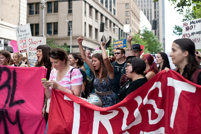 As an effort to end victim blaming in sexual assault, the Seattle