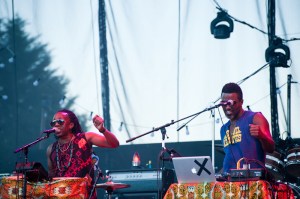 Seattle played host to indie jammers My Morning Jacket. Shabazz Palaces opened.