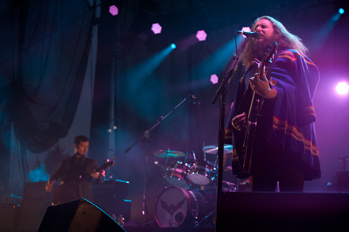 Seattle played host to indie jammers My Morning Jacket. Shabazz Palaces opened.