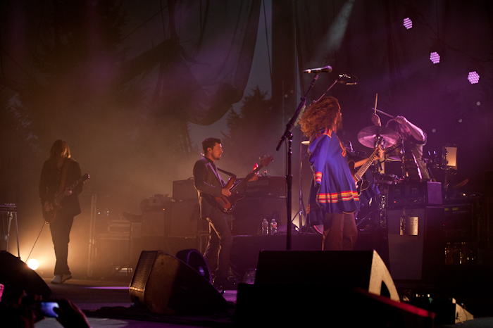 Seattle played host to indie jammers My Morning Jacket. Shabazz Palaces opened.