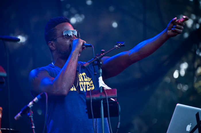 Seattle played host to indie jammers My Morning Jacket. Shabazz Palaces opened.