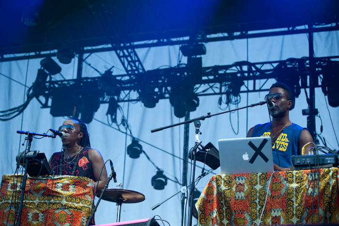 Seattle played host to indie jammers My Morning Jacket. Shabazz Palaces opened.