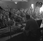 L. Ron Hubbard conducting a Dianetics seminar in Los Angeles in 1950.
