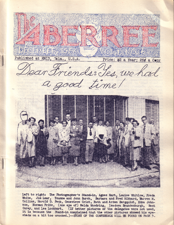 The Phoenix-based Scientology-themed newsletter The Aberree was used by Anderson in his research before making The Master.