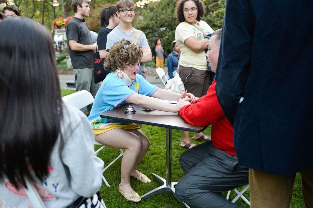 No better way to get an idea of what's hip to wear