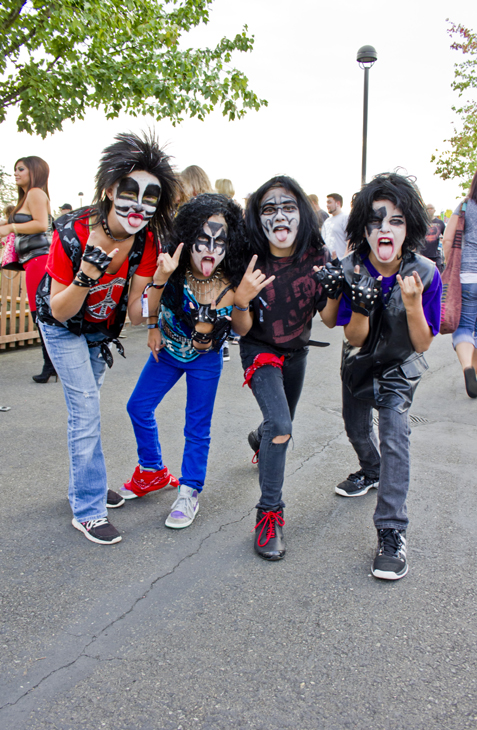 Kiss and Motley Crue rocked White River Saturday, and fans showed their