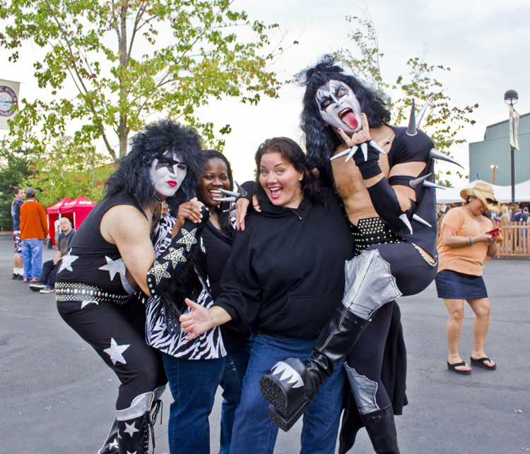 Kiss and Motley Crue rocked White River Saturday, and fans showed their