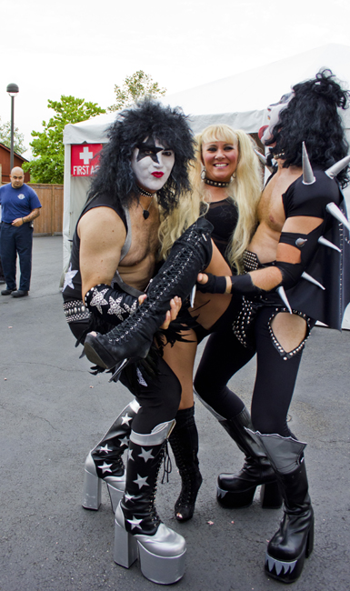 Kiss and Motley Crue rocked White River Saturday, and fans showed their