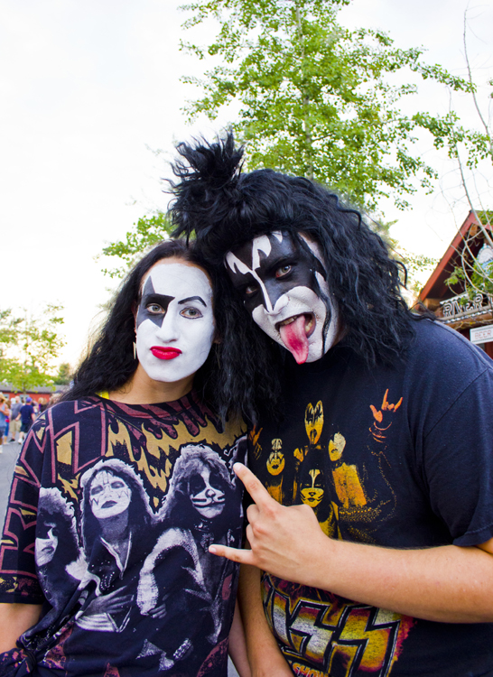 Kiss and Motley Crue rocked White River Saturday, and fans showed their