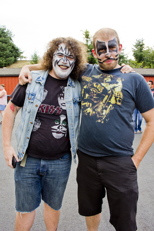 Kiss and Motley Crue rocked White River Saturday, and fans showed their