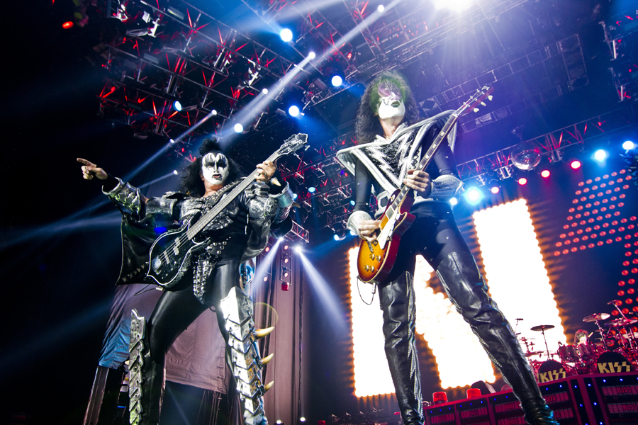 Kiss and Motley Crue rocked White River Saturday, and fans showed their