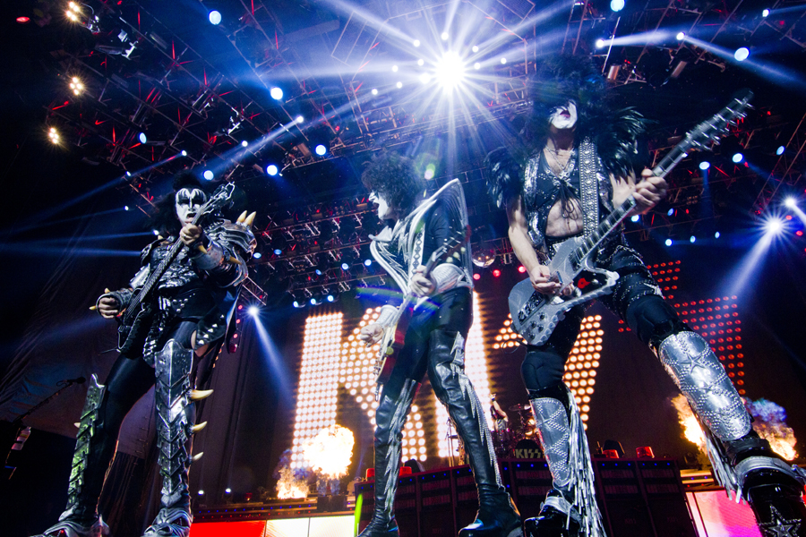 Kiss and Motley Crue rocked White River Saturday, and fans showed their