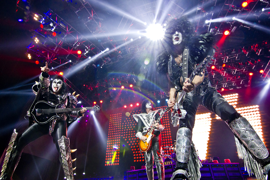 Kiss and Motley Crue rocked White River Saturday, and fans showed their