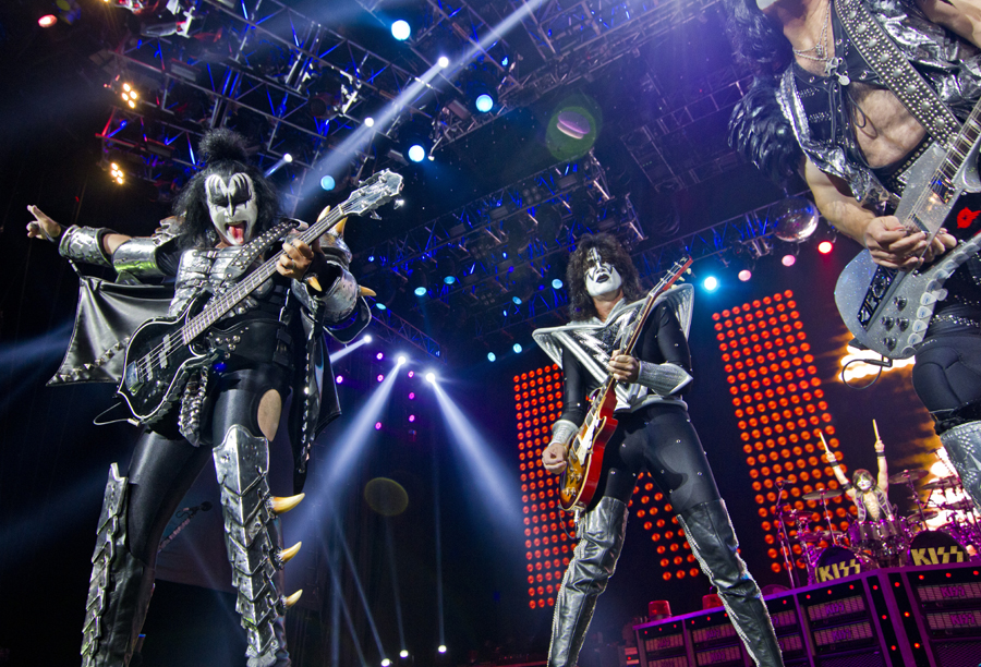 Kiss and Motley Crue rocked White River Saturday, and fans showed their