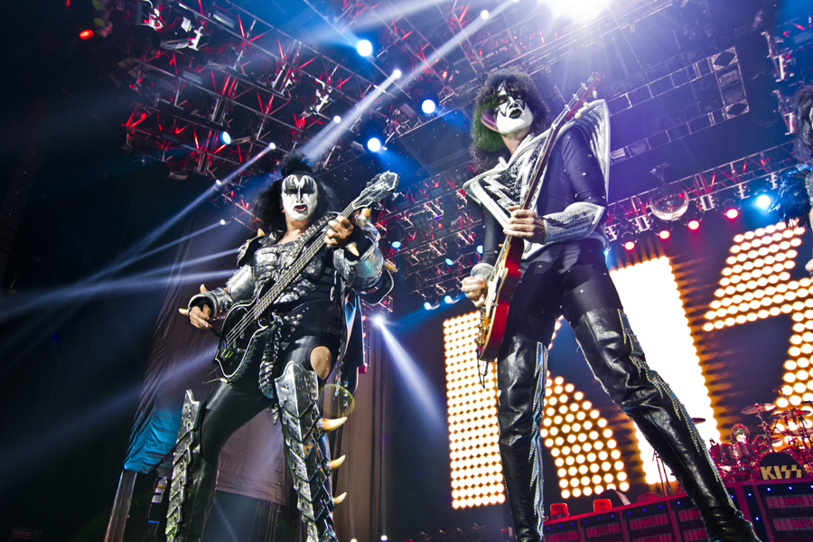 Kiss and Motley Crue rocked White River Saturday, and fans showed their