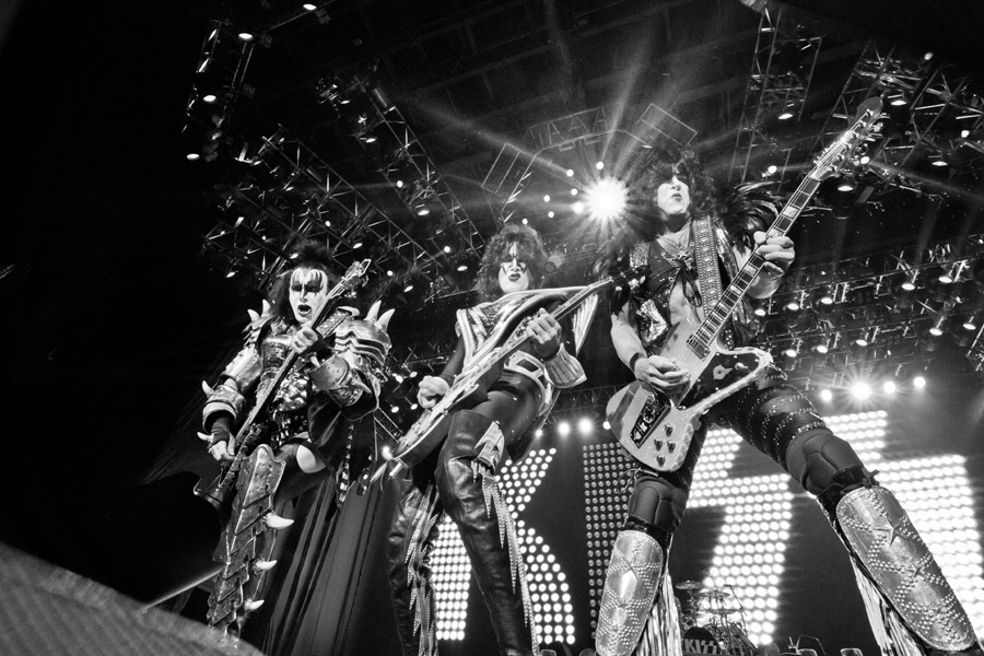 Kiss and Motley Crue rocked White River Saturday, and fans showed their