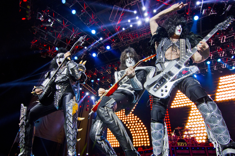 Kiss and Motley Crue rocked White River Saturday, and fans showed their