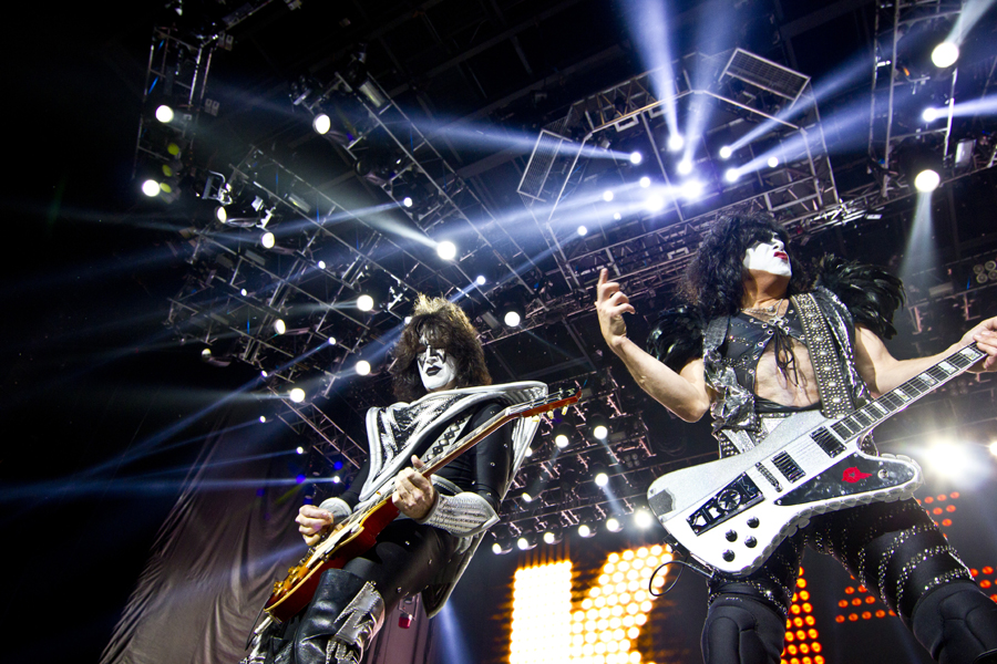 Kiss and Motley Crue rocked White River Saturday, and fans showed their