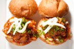Bulgogi beef sliders are sloppy, but the chili mayonnaise has pep and the meat's tender.