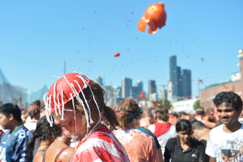 Those not afraid of seeing how catsup gets made converged at Pyramid