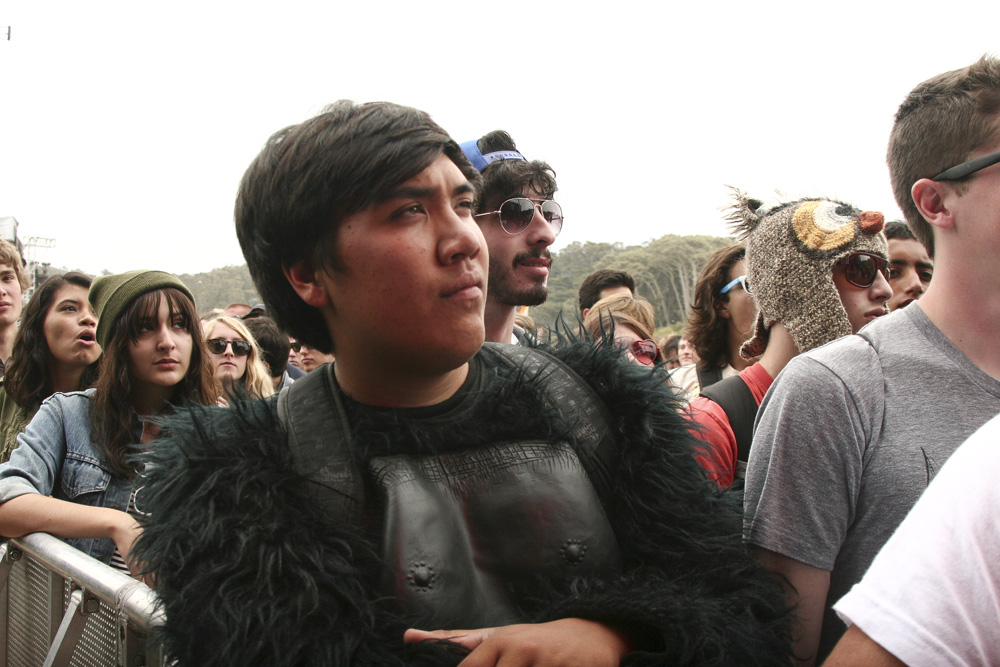 SAN FRANCISCO - AUG 11: The 5th Annual Outside Lands Music & Arts Festival on August 11, 2012 in Golden Gate Park in San Fransisco, CA ( Christopher Victorio).
