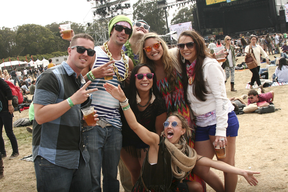 SAN FRANCISCO - AUG 11: The 5th Annual Outside Lands Music & Arts Festival on August 11, 2012 in Golden Gate Park in San Fransisco, CA ( Christopher Victorio).