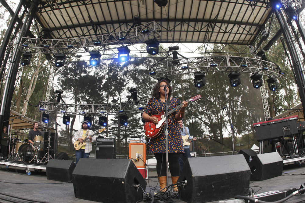 SAN FRANCISCO - AUG 11: The 5th Annual Outside Lands Music & Arts Festival on August 11, 2012 in Golden Gate Park in San Fransisco, CA ( Christopher Victorio).