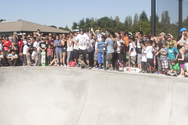Tony Hawk and his Birdhouse buddies were in Seattle Thursday to try