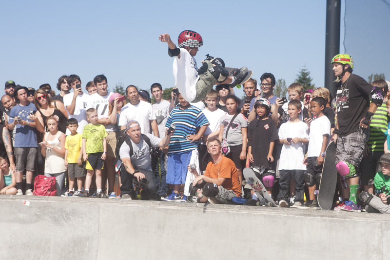 Tony Hawk and his Birdhouse buddies were in Seattle Thursday to try
