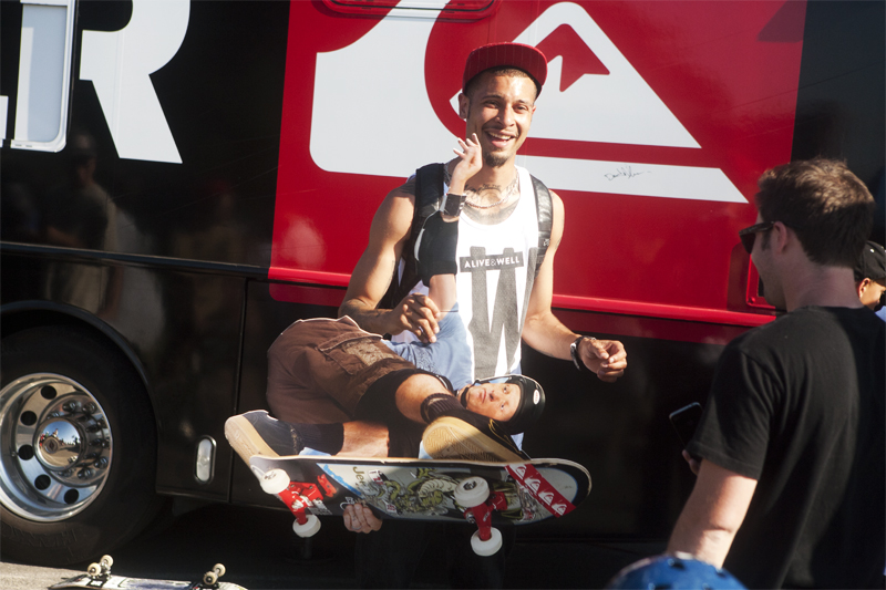 Tony Hawk and his Birdhouse buddies were in Seattle Thursday to try