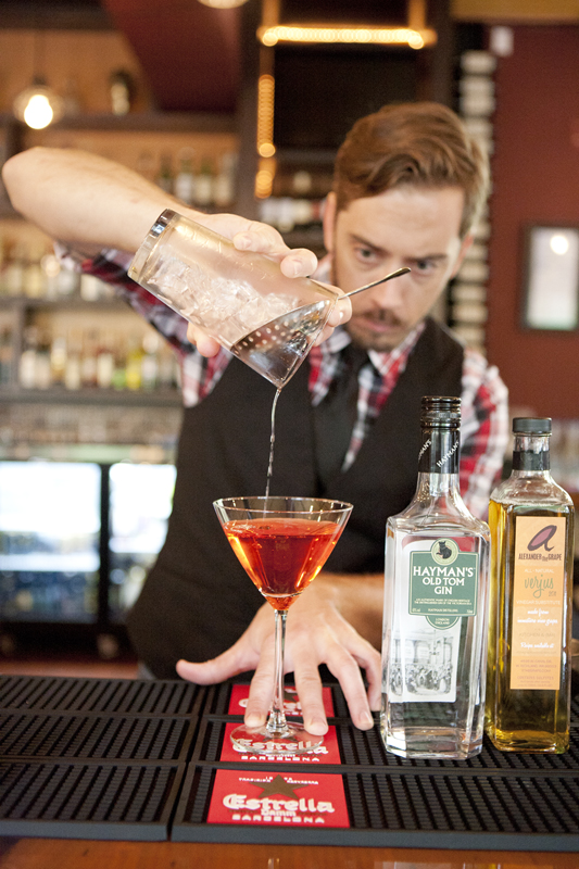 Bartender, Greg West.