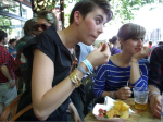 Melode proves French girls like VIP nachos too.
