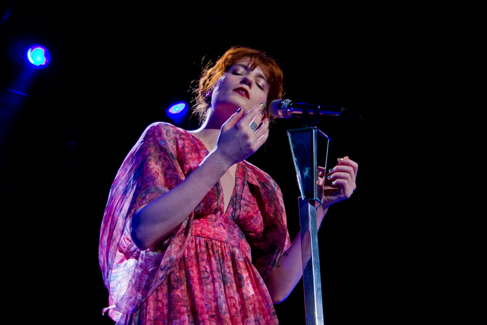 Florence and the Machine, with opening guests The Walkmen, played a packed