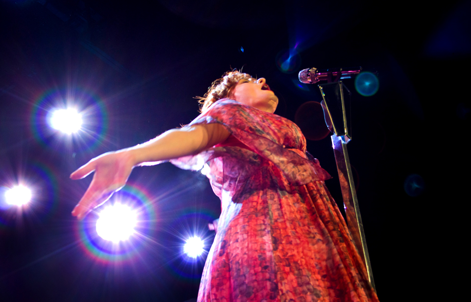 Florence and the Machine, with opening guests The Walkmen, played a packed