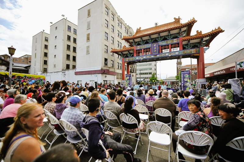 1000s of people visited SeattleaE™s historic International District this weekend to take
