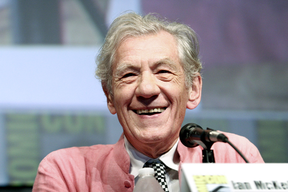 Sir Ian McKellan of the Hobbit