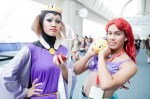 The star power came out in San Diego, as cosplayers outfits included
