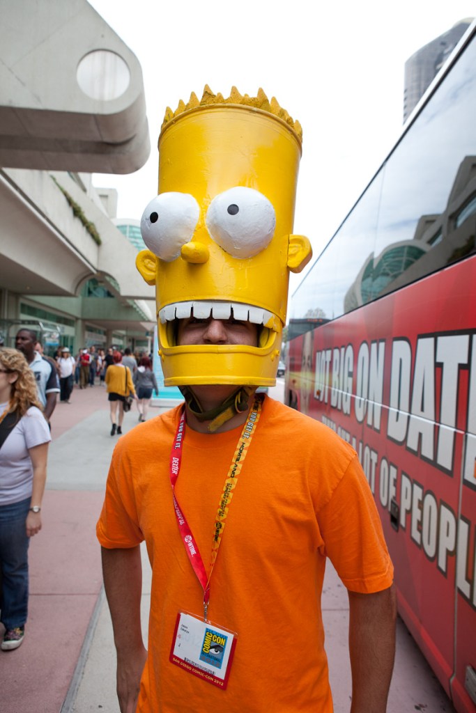 The star power came out in San Diego, as cosplayers outfits included