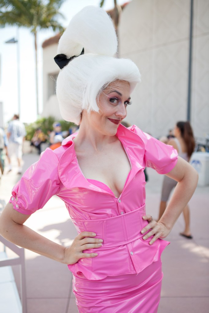 The star power came out in San Diego, as cosplayers outfits included