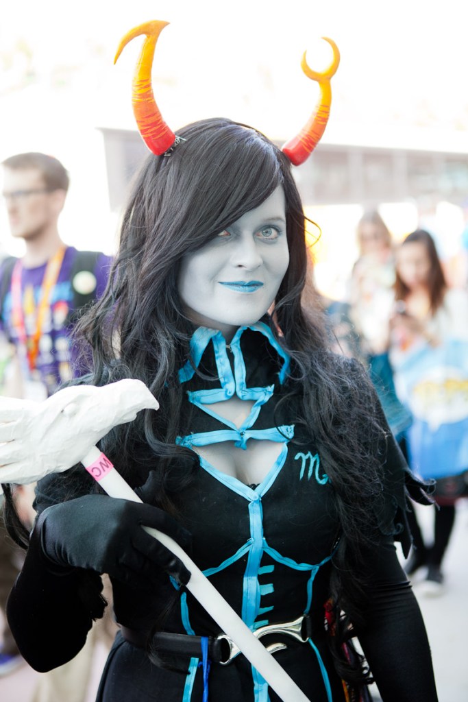 The star power came out in San Diego, as cosplayers outfits included