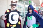 The star power came out in San Diego, as cosplayers outfits included
