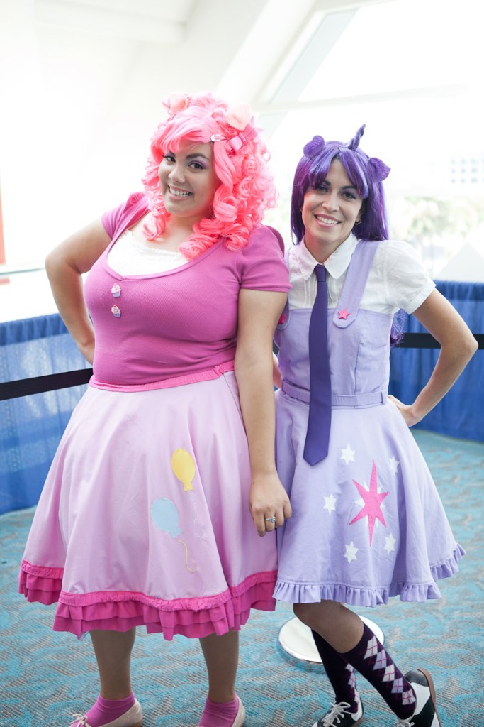 The star power came out in San Diego, as cosplayers outfits included