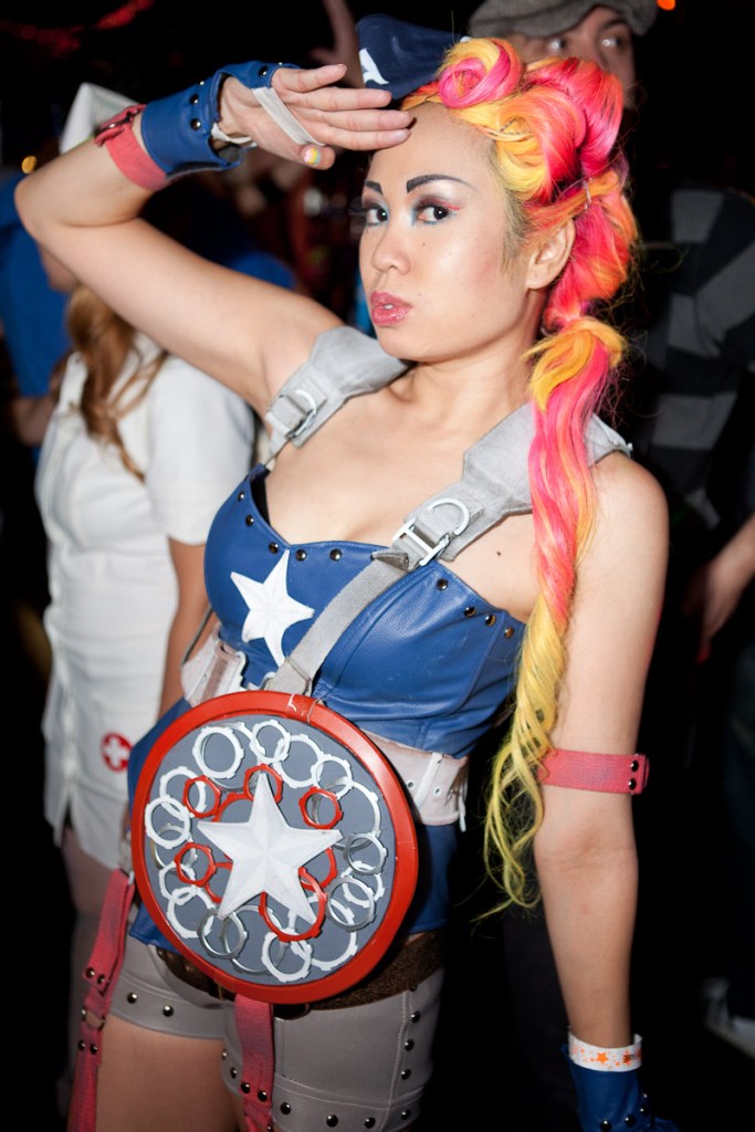 The star power came out in San Diego, as cosplayers outfits included