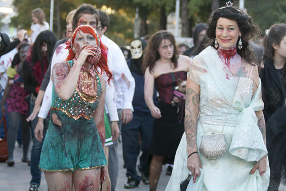 Zombies in Dallas, Texas