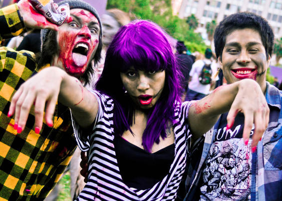 Zombies in Los Angeles