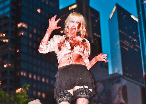 Zombies in Los Angeles